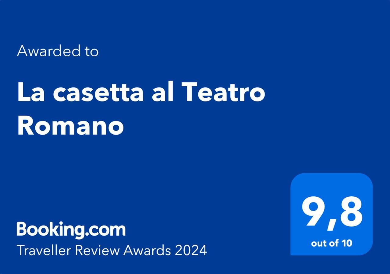 גוביו La Casetta Al Teatro Romano מראה חיצוני תמונה